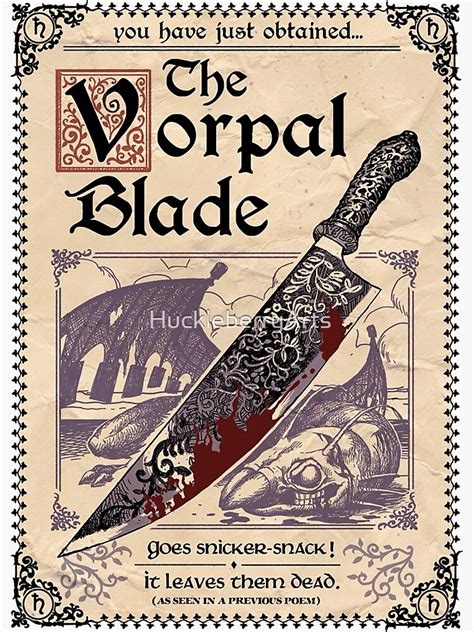 "The Vorpal Blade (Alice Madness Returns)" Sticker for Sale by ...