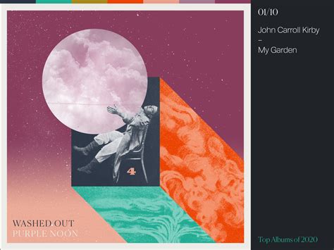 04 || Washed Out - Purple Noon by Matthew Muller on Dribbble