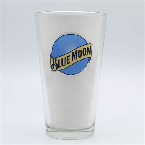 Beer Pint Glass - Blue Moon - Hoppy Fathers Day