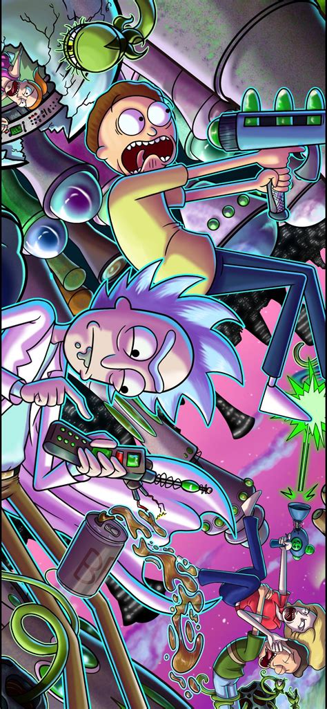 Rick And Morty 4k Android Cave iPhone Wallpapers Free Download