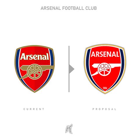 Arsenal Logo Redesign