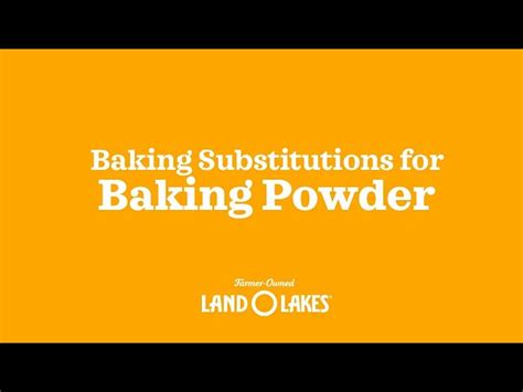 What Can I Substitute for Baking Powder? - bitemebaking.com