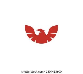 Red Eagle Logo Stock Vector (Royalty Free) 1304413600 | Shutterstock