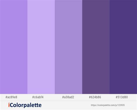 Dull Lavender – Perfume – East Side – Butterfly Bush – Victoria Color scheme | iColorpalette ...