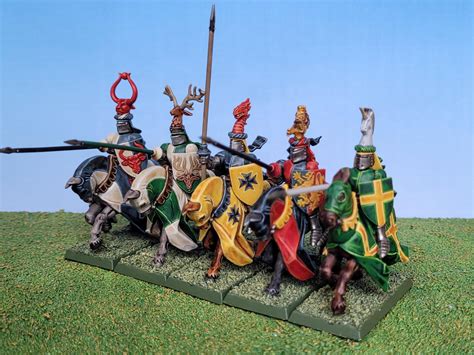 5th Edition Bretonnian Knights of the Realm from GW. Bought in 1998 ...