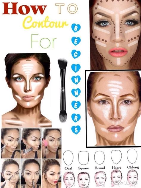 20+ Fascinating Makeup Tutorial Ideas For Beginners You Must Copy | Contour makeup tutorial ...