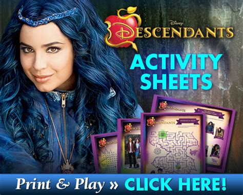 Disney Descendants Party Package, Printables, and Games