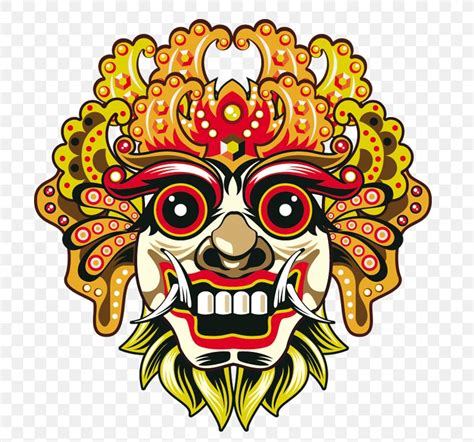 Bali Barong Mask Euclidean Vector, PNG, 737x766px, Bali, Art, Balinese People, Barong, Barong ...