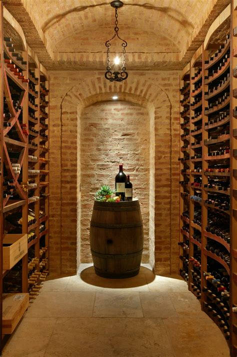 Wine Cellars in Stone - Mediterranean - Wine Cellar - New York - by ...