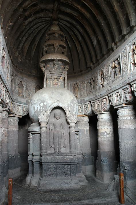 Ajanta, cave 19, chaitya-griha, Buddha | Ajanta, cave 19, ch… | Flickr