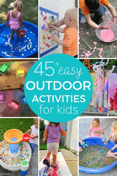 Outdoor Activities for Toddlers and Preschoolers - Toddler Approved