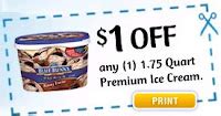 Printable Blue Bunny Ice Cream Coupon $1 off - Enjoy Printable Coupons