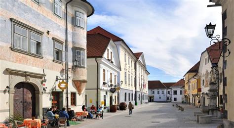 Radovljica's Medieval Old Town, Gorenjska, Slovenia