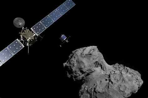 Rosetta Mission Update : The Rocky Comet