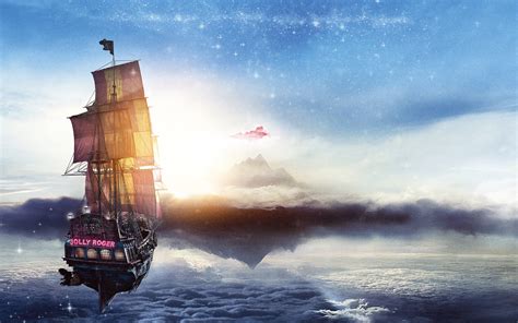 Jolly Roger Pan Pirate Ship Wallpapers | HD Wallpapers | ID #15961