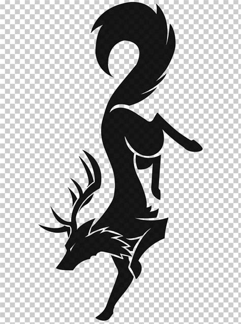 Gray Wolf Deer Sigil Art Drawing PNG, Clipart, Animals, Art, Black And ...