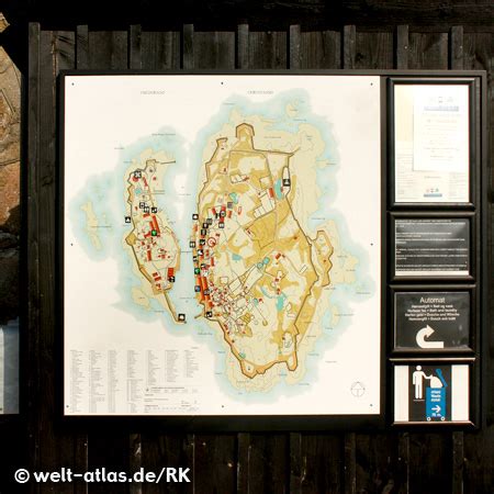 Photo Information board of Ertholmene Islands, Denmark | Welt-Atlas.de