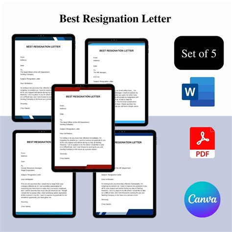 The Best Things From Job Resignation Letter Sample In - vrogue.co