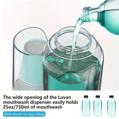 Automatic Mouthwash Dispenser Bathroom Mouthwash Dispenser - Temu