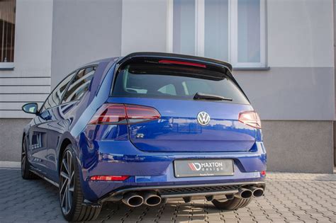 Rennwagen Spoiler Extension For VW GTI Golf R (MK7 Type ...