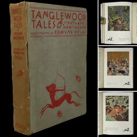 ILLUSTRATED~TANGLEWOOD TALES~EDMUND DULAC~HAWTHORNE~GREEK MYTHS LEGENDS GODS £22.99 - PicClick UK