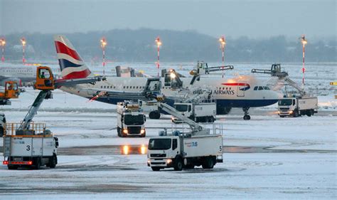 UK airport delays: Birmingham Airport, Heathrow, Stansted & Luton cancel flights | Weather ...