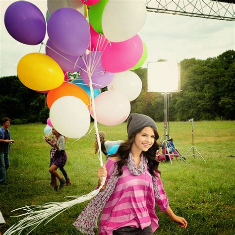 Undefined (selena gomez + lots of balloons = my dream)