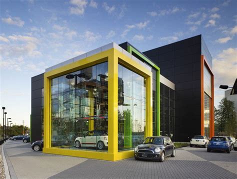 Architecture Car Showroom Exterior Design