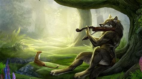 Green Wolf Wallpapers - Wallpaper Cave