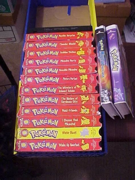 LOT OF 15 POKEMON Movies on VHS Pikachu and Others EUR 18,43 - PicClick FR