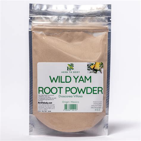 Wild Yam Root Powder - Herb To Body