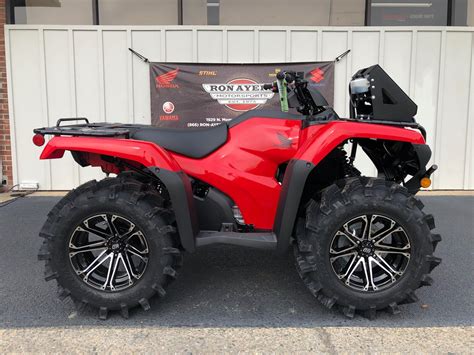 New 2020 Honda FourTrax Rancher 4x4 ATVs in Greenville, NC | Stock ...