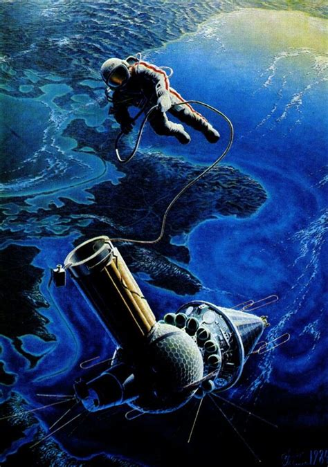 Pin by Szymon Borecki on SpaceWalk tatooo | Alexey leonov, Space travel ...