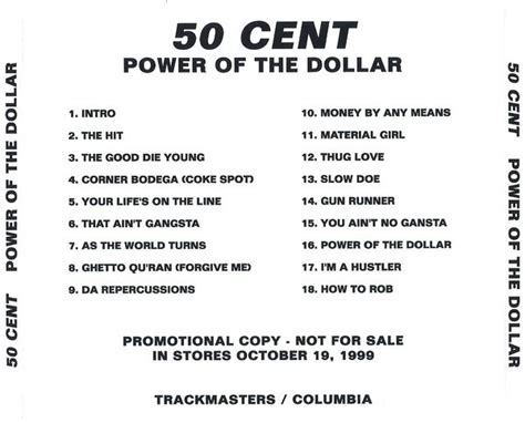 50 Cent – Power Of The Dollar | Releases | Discogs