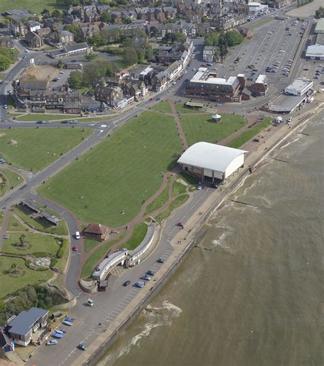 Hunstanton Pier remains | Hunstanton in Norfolk - aerial | Flickr