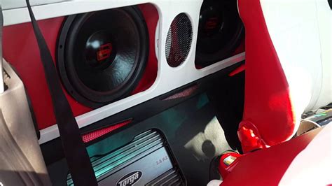 Opel Corsa Utility audio system custom built by Violet Electronics - YouTube