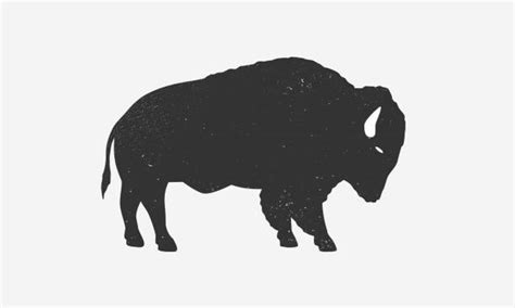 American Buffalo Silhouette