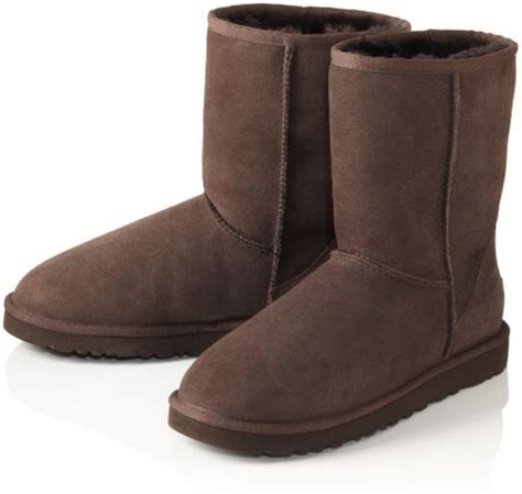 Ugg Classic Short Boots in Brown (dark brown) | Lyst