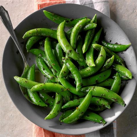 Minty Sugar Snap Peas Recipe: How to Make It | Taste of Home