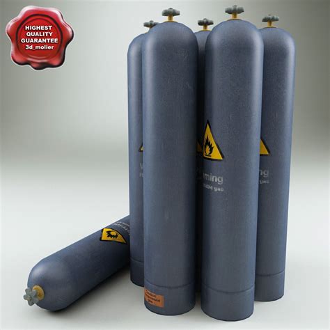 Lwo Helium Gas Cylinder - 3D Model | Helium gas cylinder, Helium gas, Gas