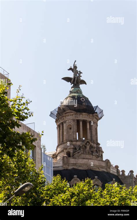 Old beautiful architecture Barcelona (Spain Stock Photo - Alamy