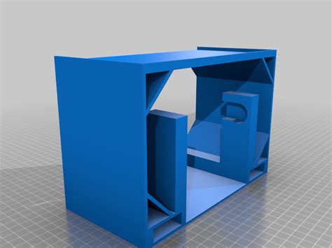 4x6 Label Printer Stand [for large label rolls] by Hijinksensue | Download free STL model ...