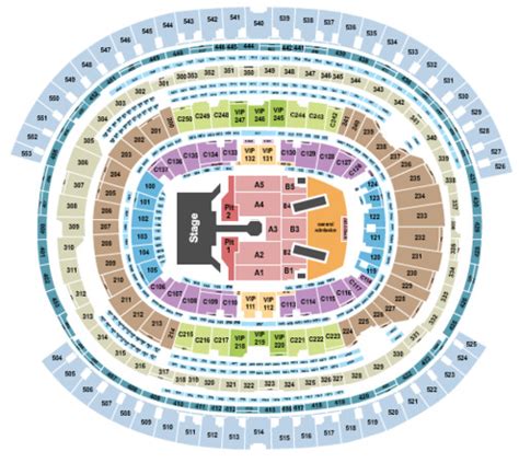 Sofi Stadium - Interactive Seating Chart A63