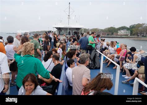 Governors Island ferry in New York City Stock Photo - Alamy