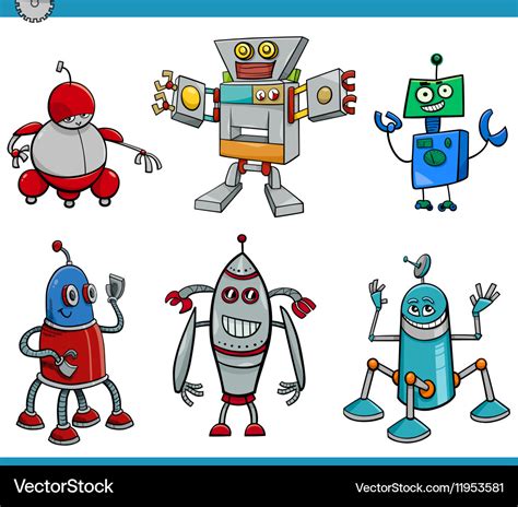 Robot Cartoon Characters Names