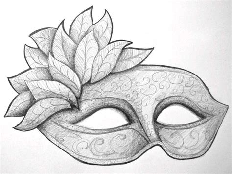 Pin by Michele Linnard on Paris art | Mask drawing, Masquerade mask ...