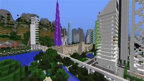 Galaxy S : History of Alleron City Minecraft Map