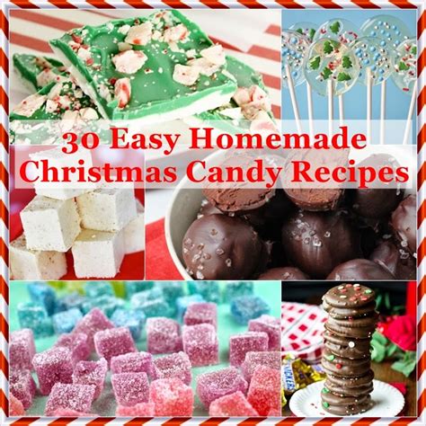 The Domestic Curator: 30 Easy Homemade Christmas Candy Recipes