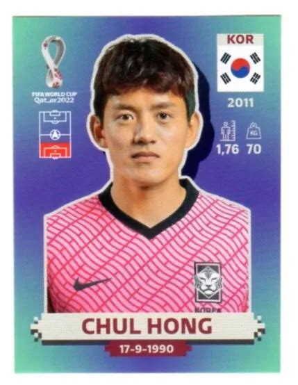 STICKER PANINI FIFA World Cup QATAR 2022 #KOR 5 Chul HONG Korea Republic EUR 1,00 - PicClick IT