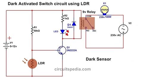 Ldr Sensor Circuit Diagram Pdf